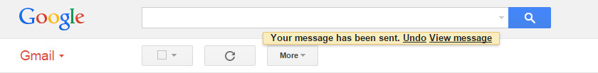Gmail Undo Send